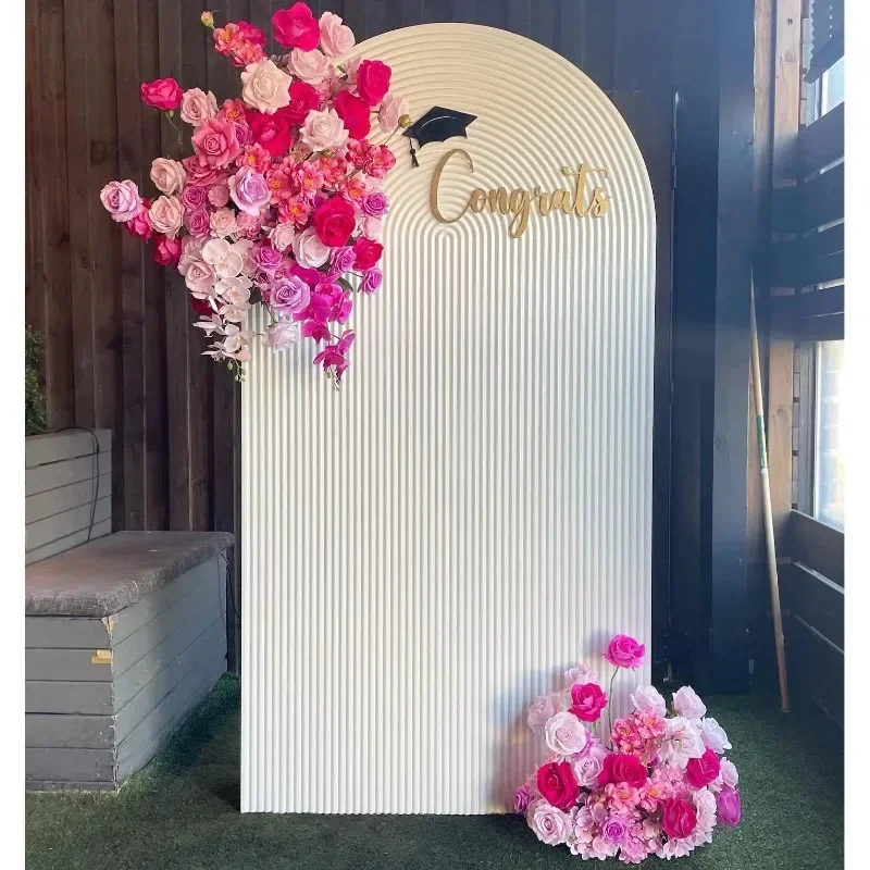 

Customized Luxury Wedding Decor Supplies Decorations Party Ripple Backdrop Panels