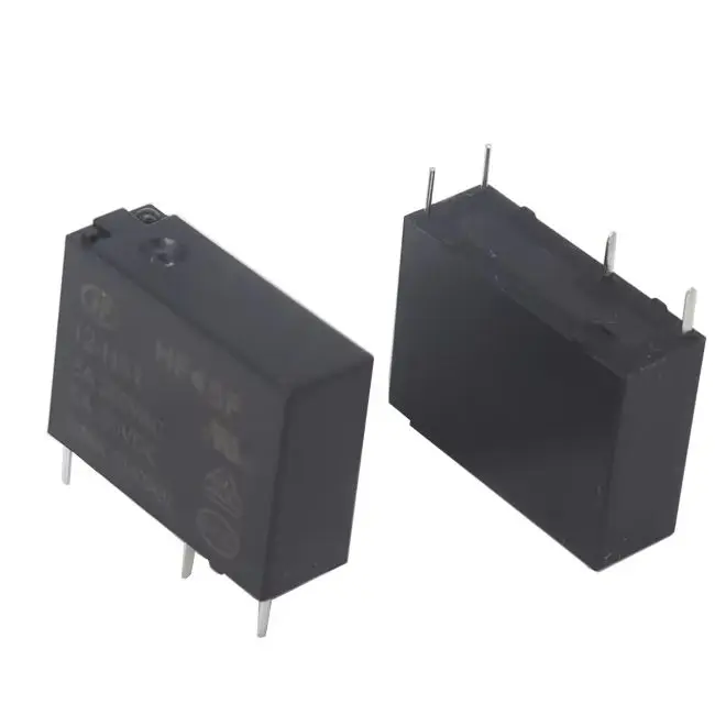 【5-1PCS】HF Relay HF46F HF46F-005-HS1 HF46F-012-HS1 HF46F-024-HS1 HS1T 5A 4PIN 5V 12V 24V Power Relays