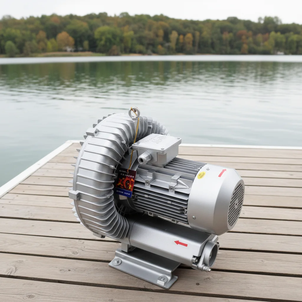 High Efficiency High Pressure Ring Blower For Aquaculture Biofloc Aeration System
