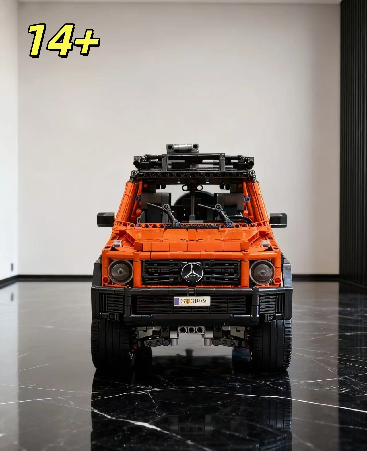 New2891pcs ديكور المنزل متوافق مع 42177 G500 مجموعة تصنيع المركبات على الطرق الوعرة هدية تزيين سطح المكتب