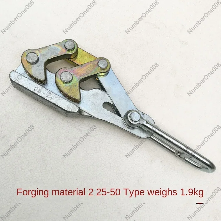 High-quality Double Peach Clamp/tightener, Ground Clamp/steel Strand Clamp, Power Cable Chuck