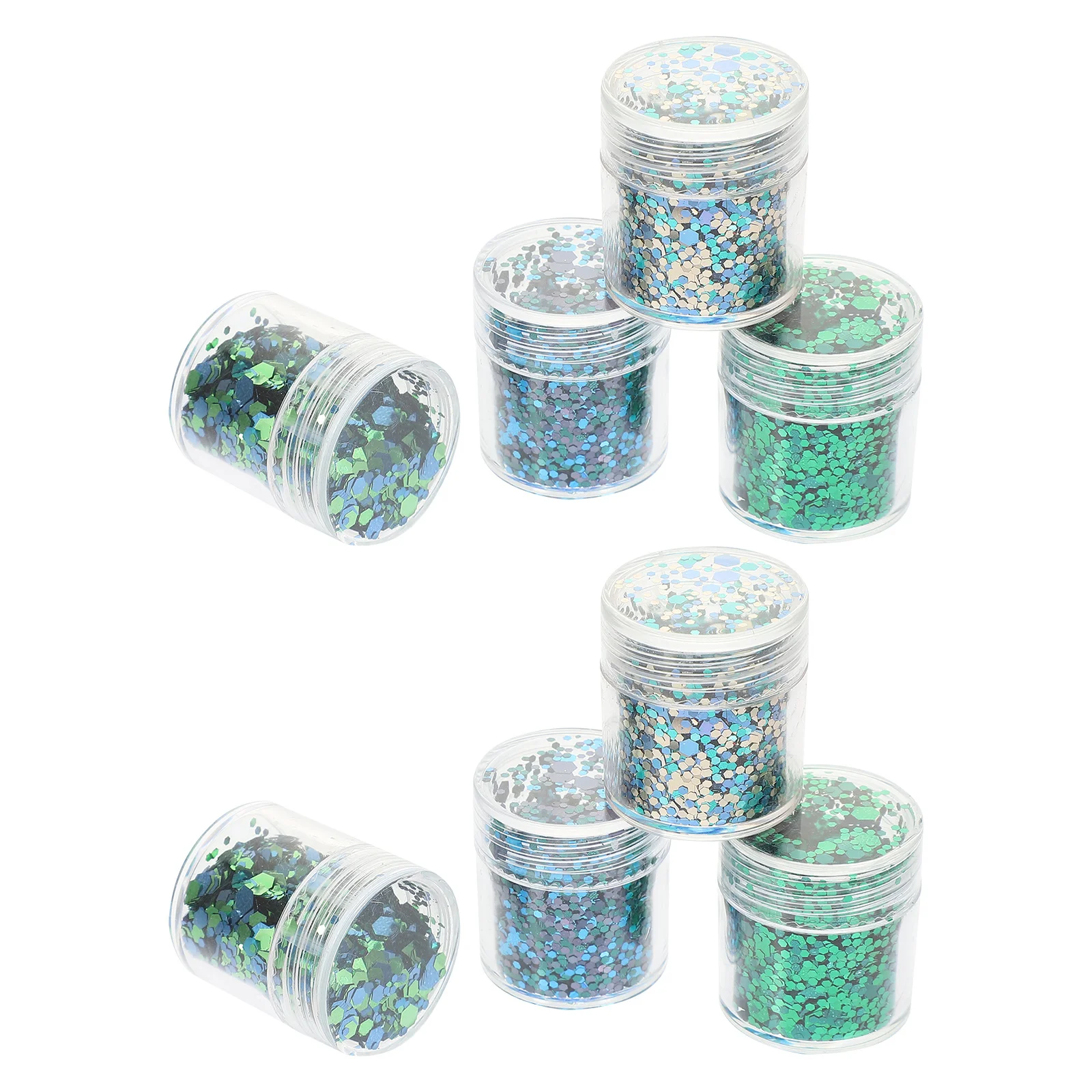 Nail Art Glitters Sequins Set Pet Diy Manicure Decorations Fingernail Shiny Design Nail Salon Accessories Manicure