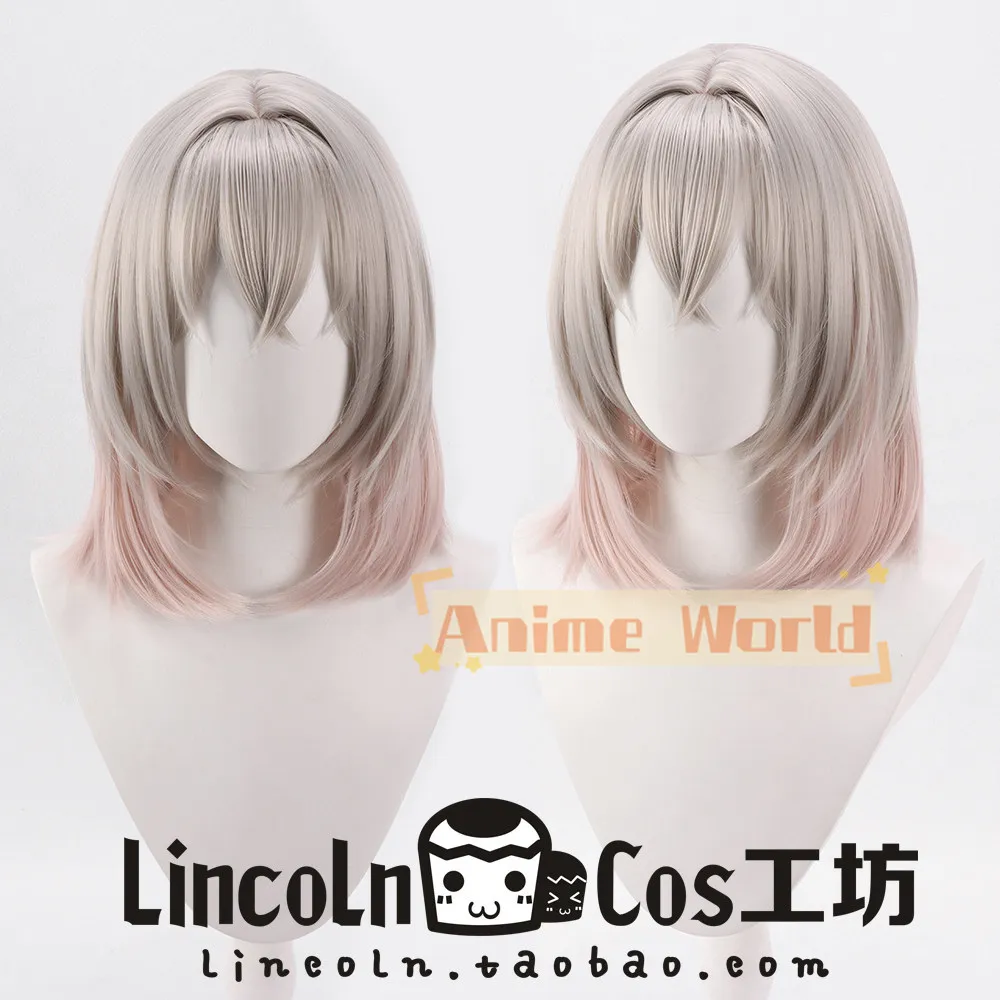 

Anime Fate Oberon Cosplay Wig Halloween Carnival Party Props Synthetic Hair Heat Resistant Fiber + Wig Cap
