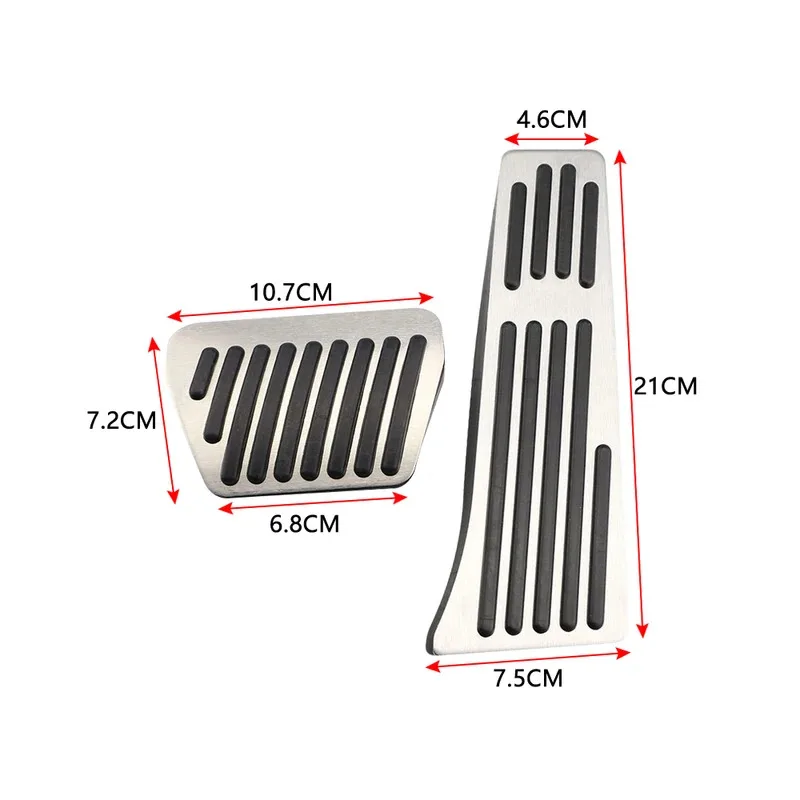 Car Foot Pedals Cover for BMW 5 6 7 Series F01 F07 F10 F11 F06 F13 X3 F25 X4 F26 Z4 E89 E85 Accessories - view 5