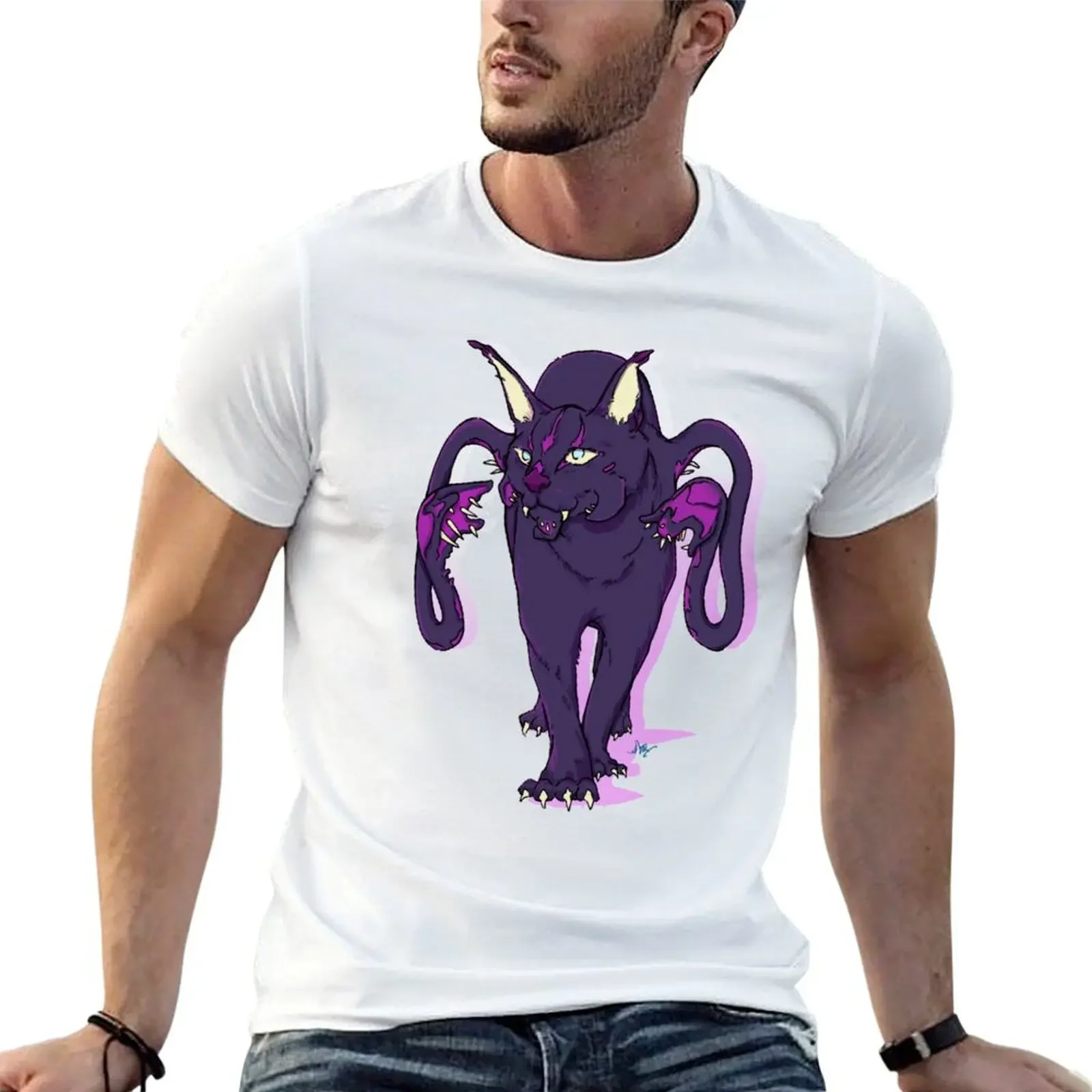 Displacer Beast T-Shirt vintage graphic t shirt vintage anime clothes cute tops men t shirts