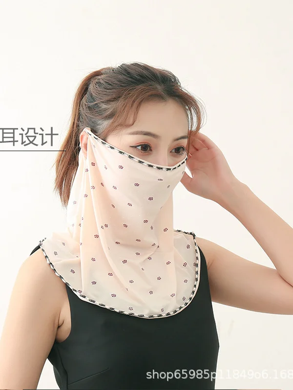 Outdoor Cycling Scarf Ice Silk Bandanas Multi-functional Quick Dry Cycling Mask Cycling Ski Sunscreen Dustproof Equipment