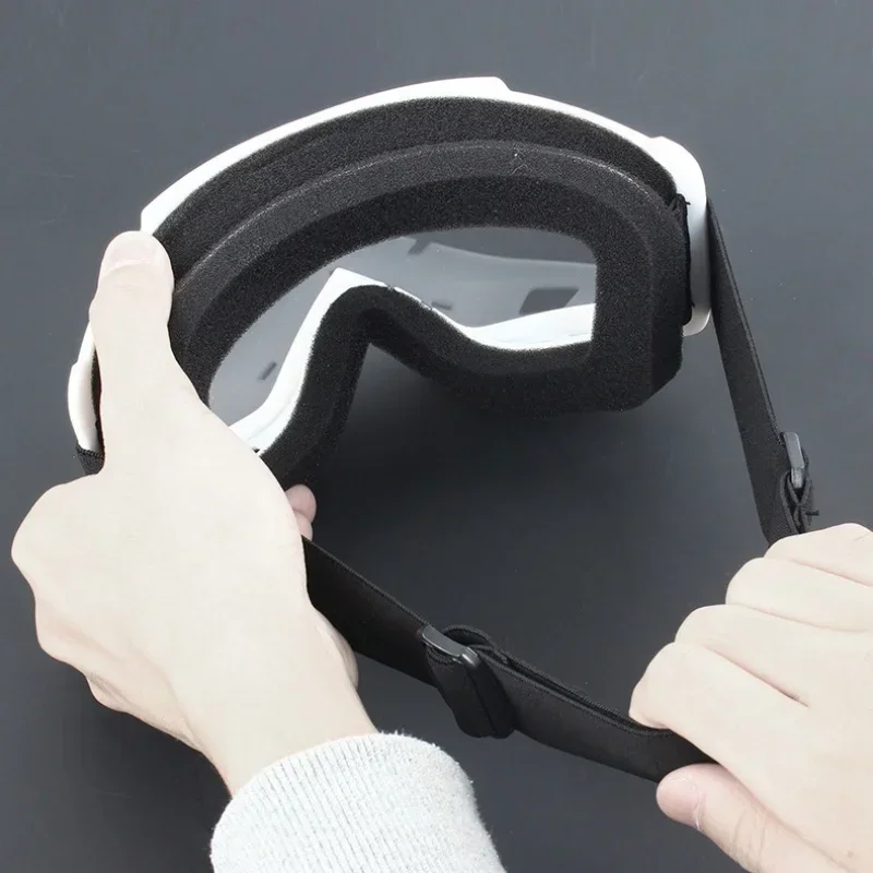 قناع وجه واقٍ للدراجات النارية قابل للإزالة لكامل الوجه، خوذة تكتيكية للدراجات النارية، نظارات واقية من الرياح على الجليد للحماية من الأشعة فوق البنفسجية #4