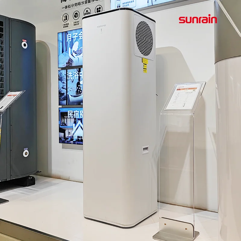 

Equipment Smart Library Sunrain 120L 150L 200L 250L Hot Water Heater High Quality Domestic Hybrid New Square Shape Bomba De Cal