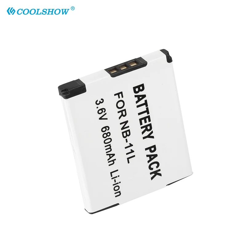 بطاريات 680mAh NB-11L NB 11L لكانون IS A2600 A2300 A2400 A3500 A4000IS IXUS 125 132 140 240 245 265 155 HS بطارية الكاميرا