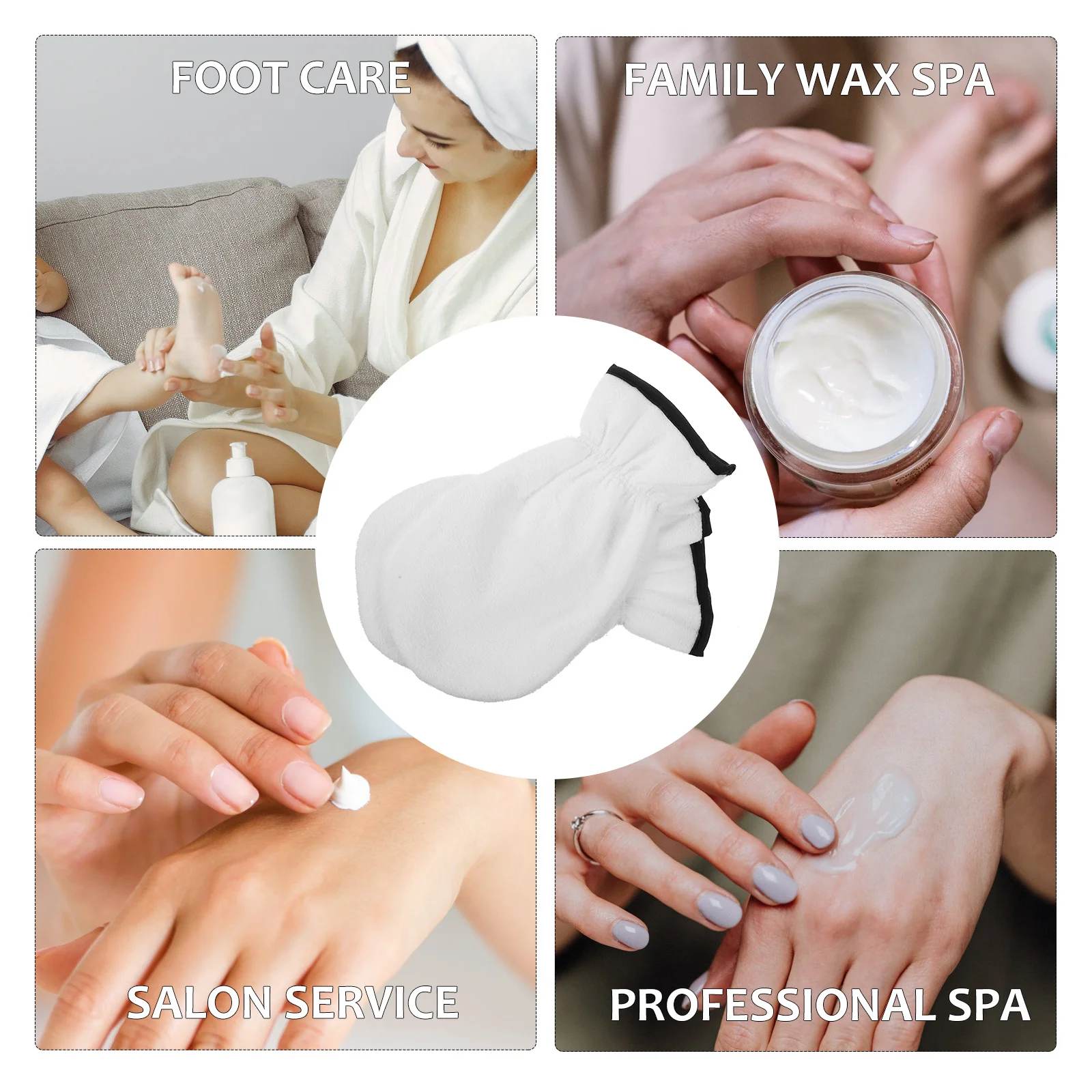 

1Pair Spa Hand Mask Gloves with Essential Oil Infused Moisturizing Thickened Gloves for Home Salon Professional Hand Care