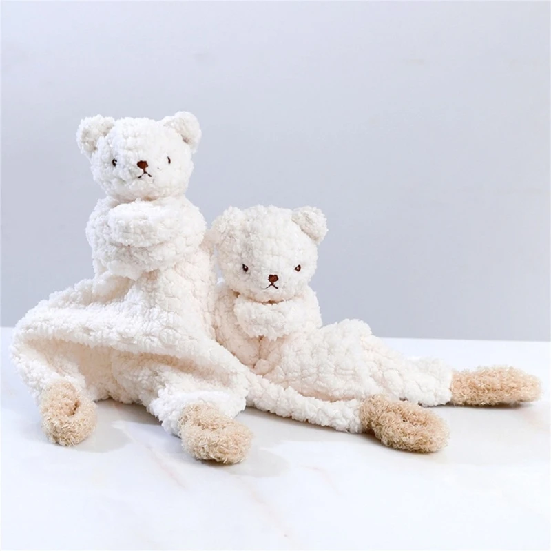 Soothing Stuffed Hand Puppet Toy Cartoon Rabbit Figure Soft Toy Room Emotion Appease for Toddlers Girls Office Ornaments 15UB