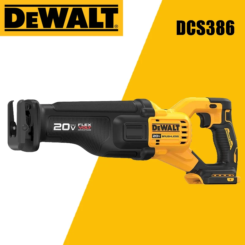 

DEWALT DCS386 20V MAX Brushless Cordless Reciprocating Saw With FLEXVOLTADVANTAGE Power Tool