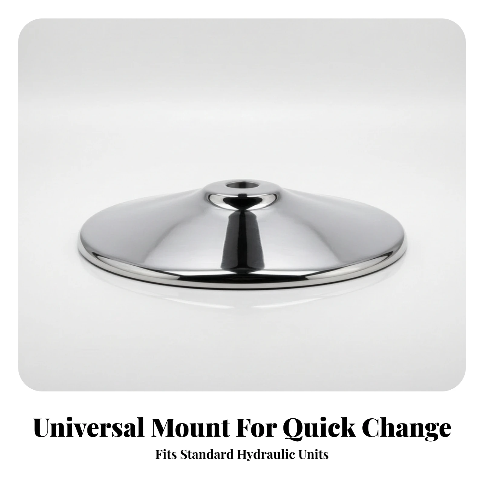Salon Chair Base Plate Slim Barber Chair Base Plate Hardware Compatible Practical for Barbers
