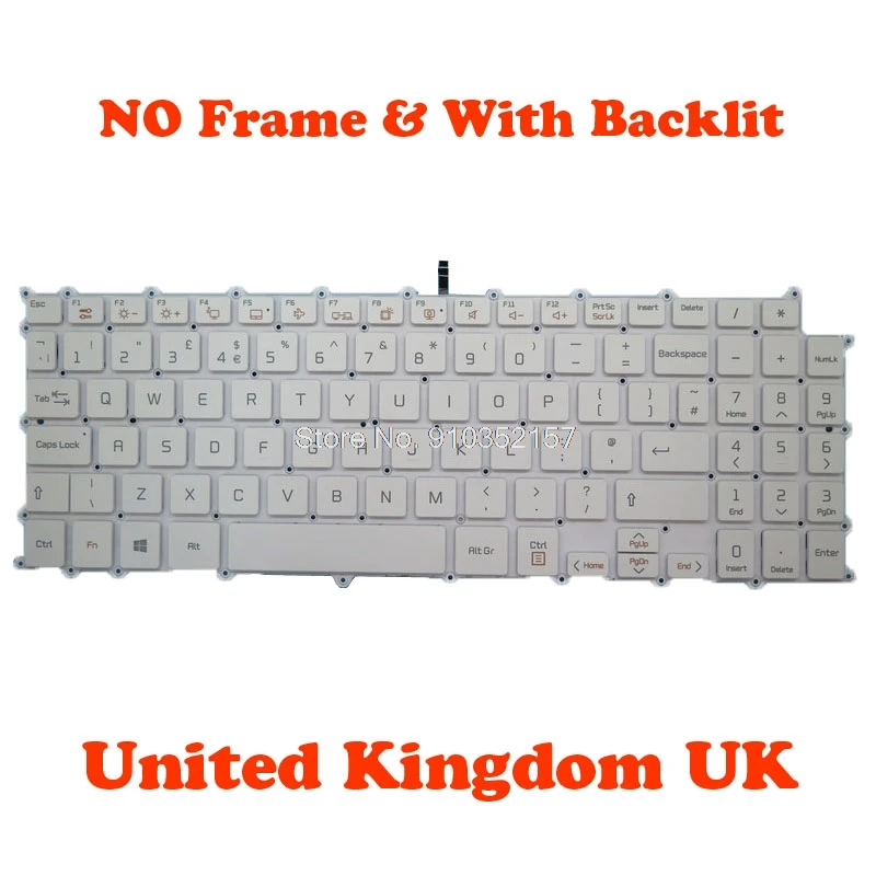 

UK Keyboard For LG 15Z990 15ZB990 15ZD990 LG15Z99 15Z990-R 15Z990-A 15Z990-G 15Z990-H 15Z990-L 15Z990-V United Kingdom