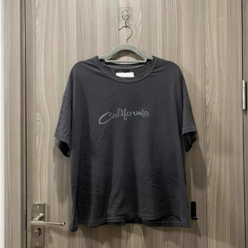 Real Photo Summer Basic Outfits ERL Tshirts Breathable Letter Logo Round Neck Short Sleeve Casual Tops Men Women Streetwear