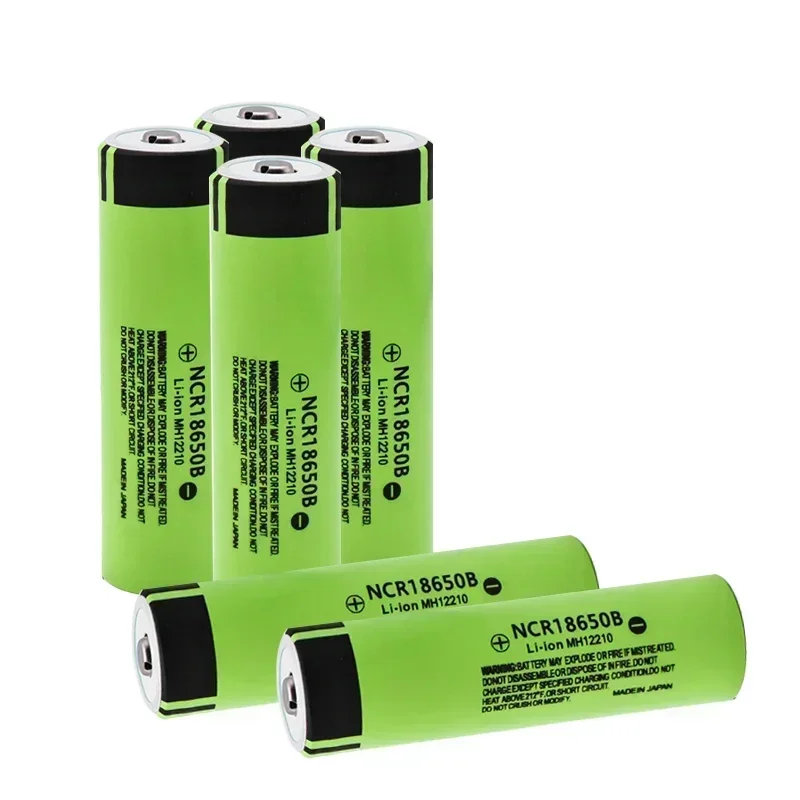 original 100% NCR 18650b 3.7v 3400mah batterie au lithium rechargeable pour lampe de poche Panasonic, nouveau 18650