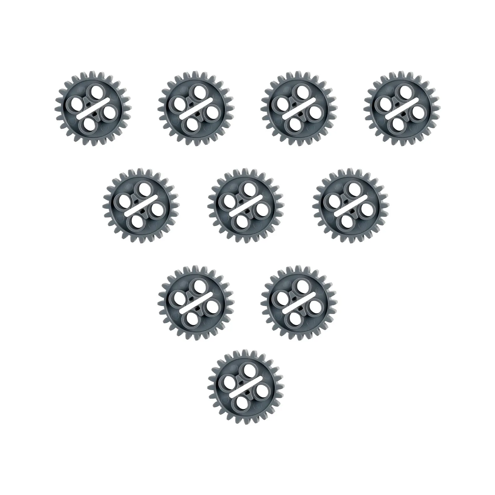 50 STKS 24-Tand Chain Gear Technologie Bouwstenen Onderdelen Montage 3648 Versnellingen DIY Speelgoed MOC Bricks Model Vervanging accessoires