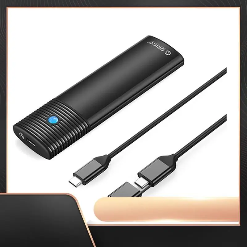 N34R-ORICO M2 Nvme NGFF SSD Enclosure 10Gbps Pcie M.2 Nvme SATA SSD Case Portable USB C 3.2Gen2 Tool Free External Adapter Heat