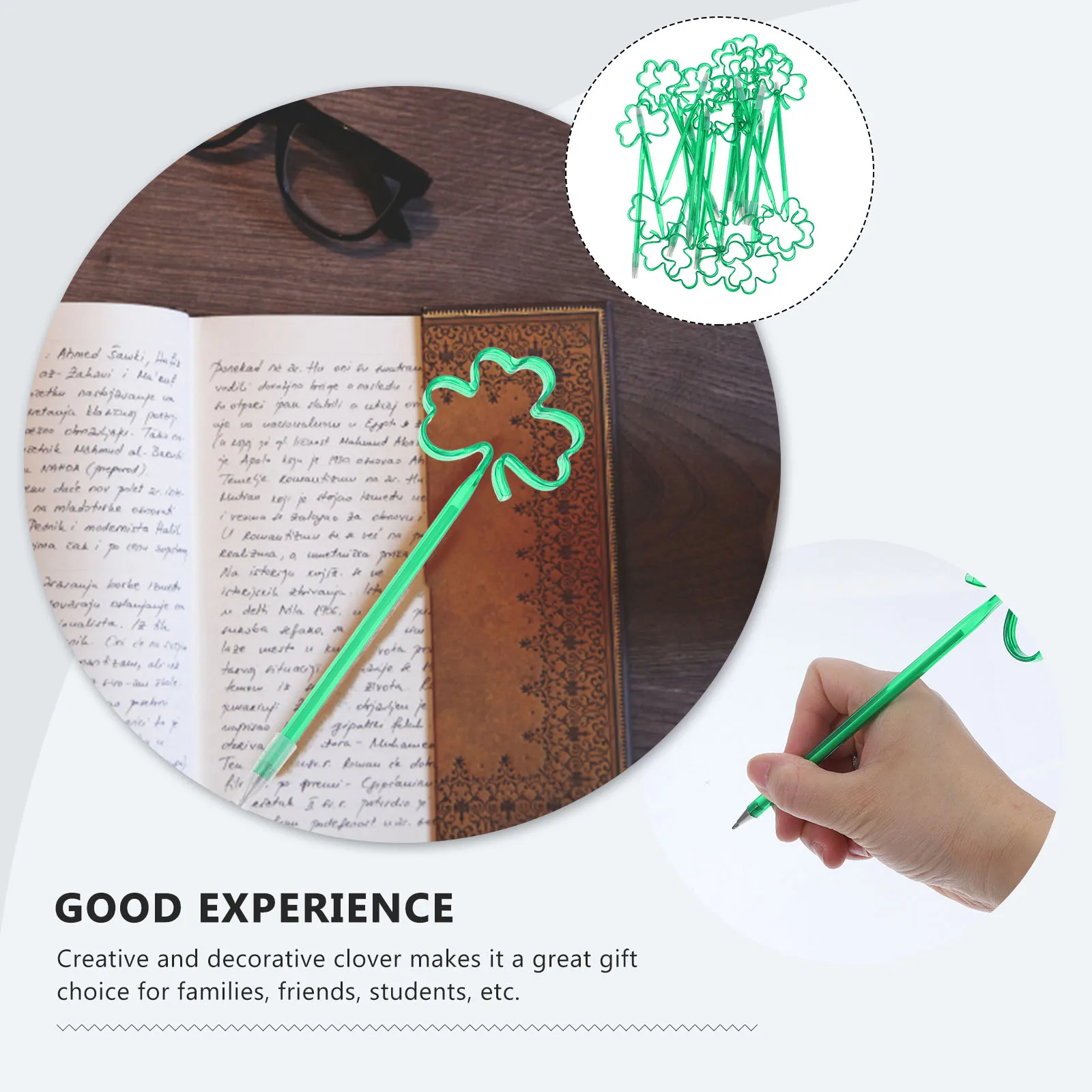 

20 шт. шариковая ручка для моделирования, маленькие ручки из соломы, новинка для письма для детей, студентов, декоративные