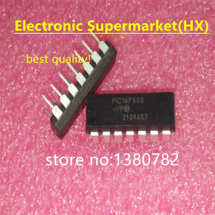 

Free Shipping 10pcs-50pcs PIC16F505-I/P PIC16F505 DIP-14 IC In stock!