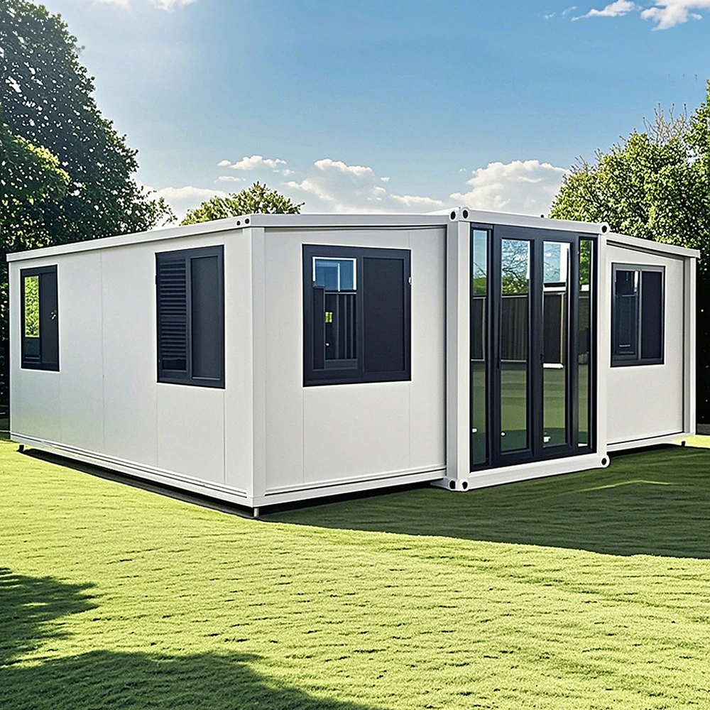

Customizable 20ft/40ft Expandable Container Homes 2/3/4 Bedrooms, Foldable, Prefabricated Modular Homes, Mobile Small Residences