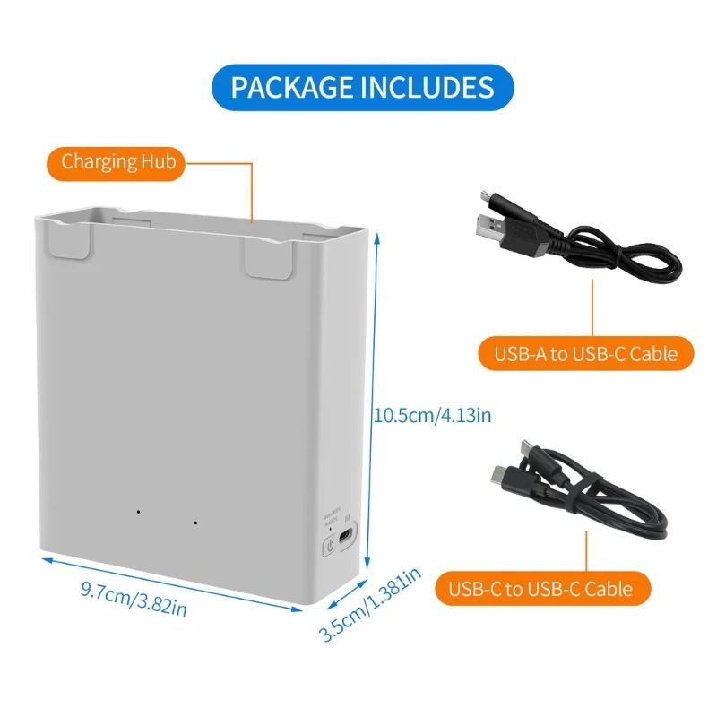 Pengisi Daya Baterai Ulang USB Pengisian Cepat untuk Dropship Kamera Avata 2