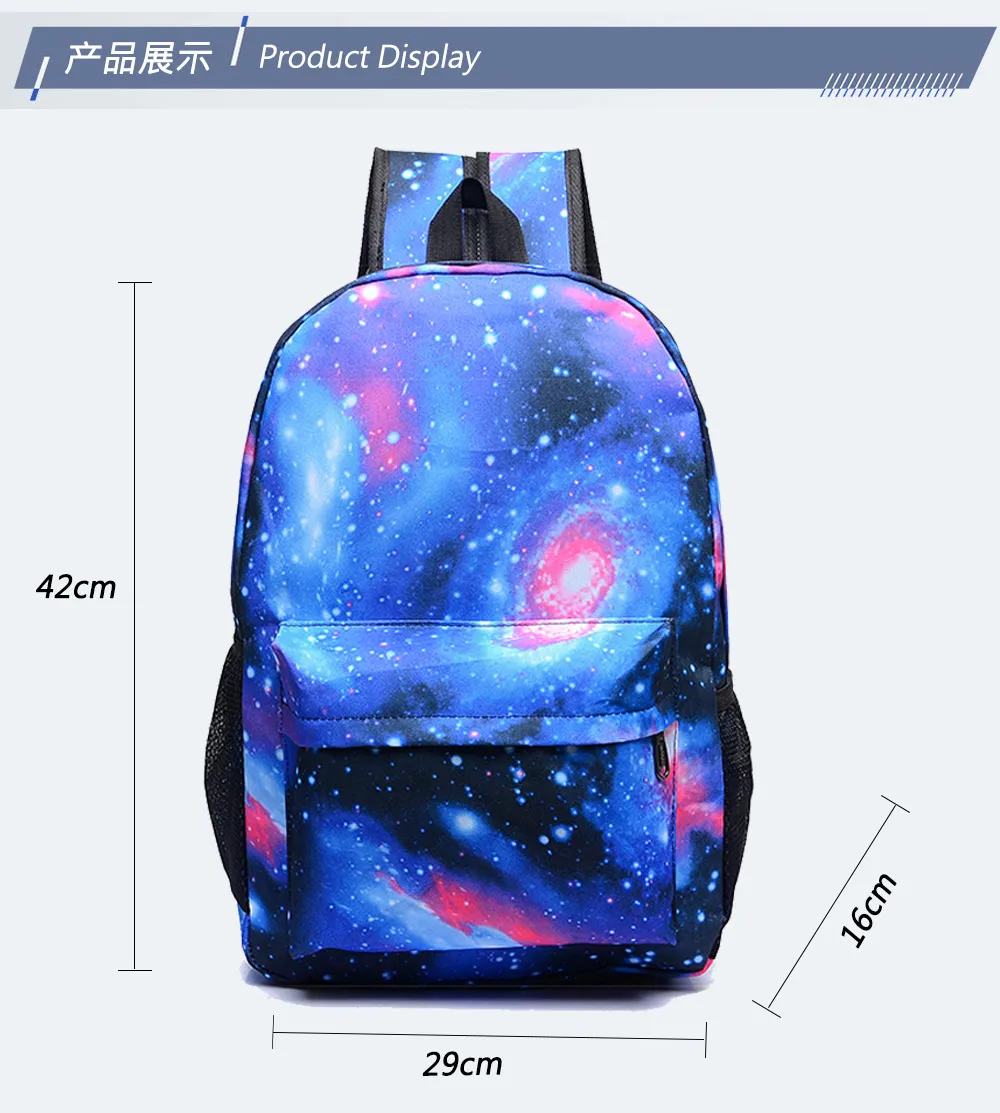 New Messi Backpacks 3pcs Football Stars Printe Lightweight Simple Laptop School Bags Junior-senior high school Students Mochilas