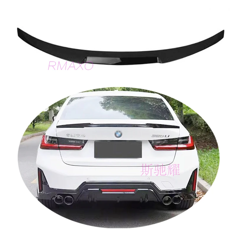 For G20 G28 Spoiler 2023 BMW 3 series 320i 325li 328i Spoiler M4-S ABS plastic Material Car Rear Wing Color Rear Spoiler