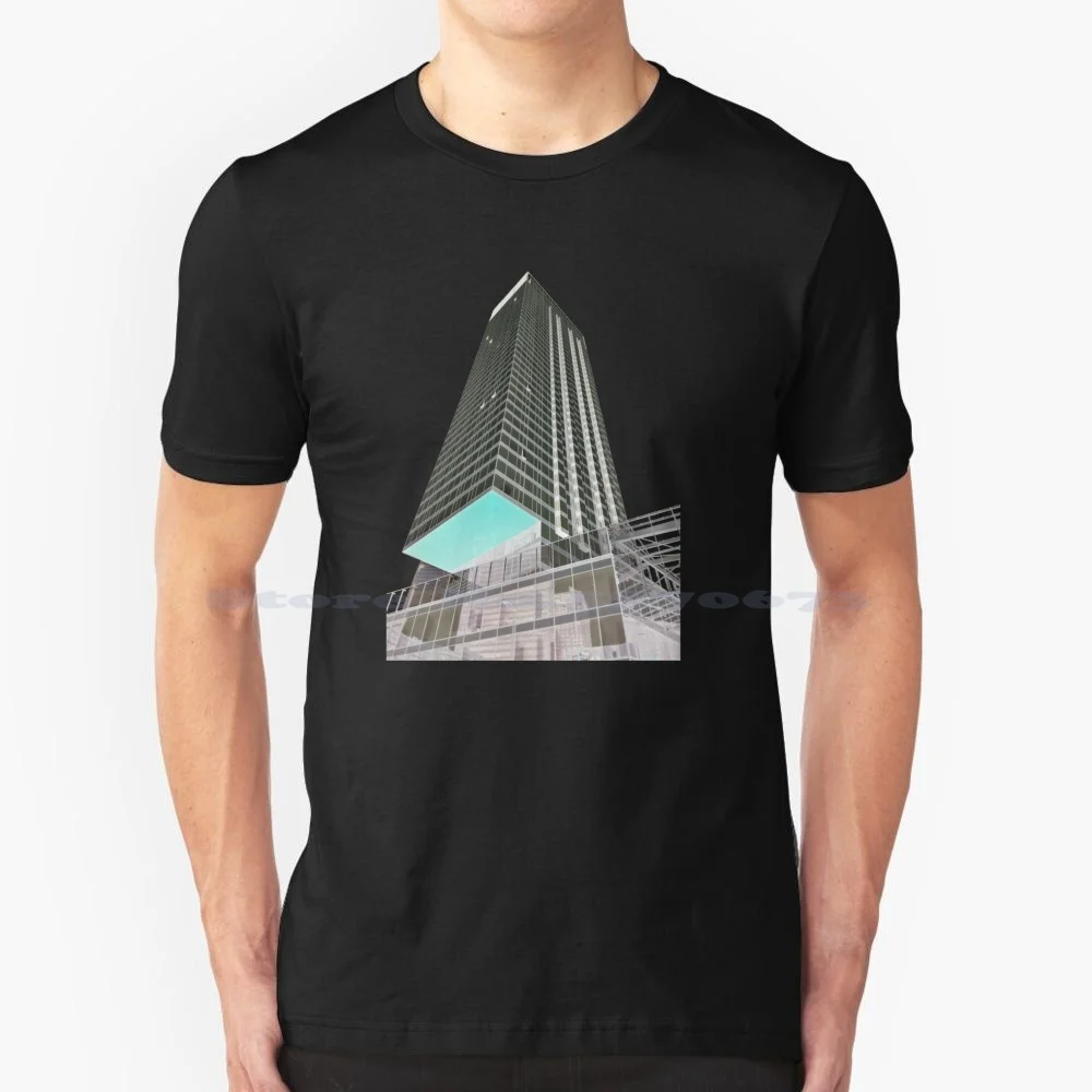 Cosmopolitan 02 T Shirt 100% Cotton Tee Warsaw City Center Downtown Cosmopolitan Skyscrapper Emilii Plater Capitol Modern