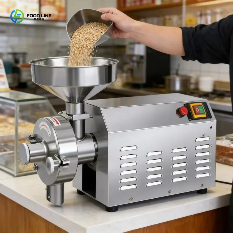 

Многофункциональная коммерческая мельница на заказ с сертификатом CE для измельчения зерна и специй