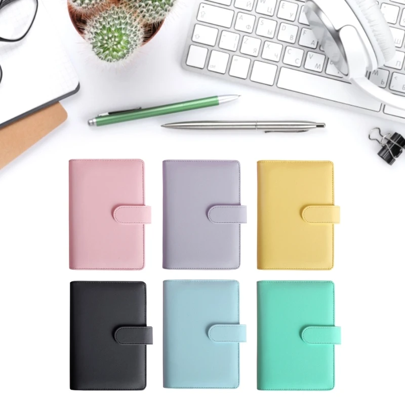 A6Rings Binder Money Budget Binder กระเป๋าสตางค์ประหยัดเงิน Budget Planner เงินสดซองสำหรับ Home & Holiday