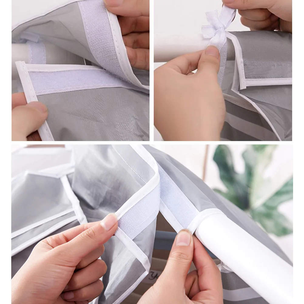 

1pc Water-proof Suit Garment Cover Bag Protector Suit Travel Bag Garment Closet Organize Clothes Storage Bag Clothes Cover Size