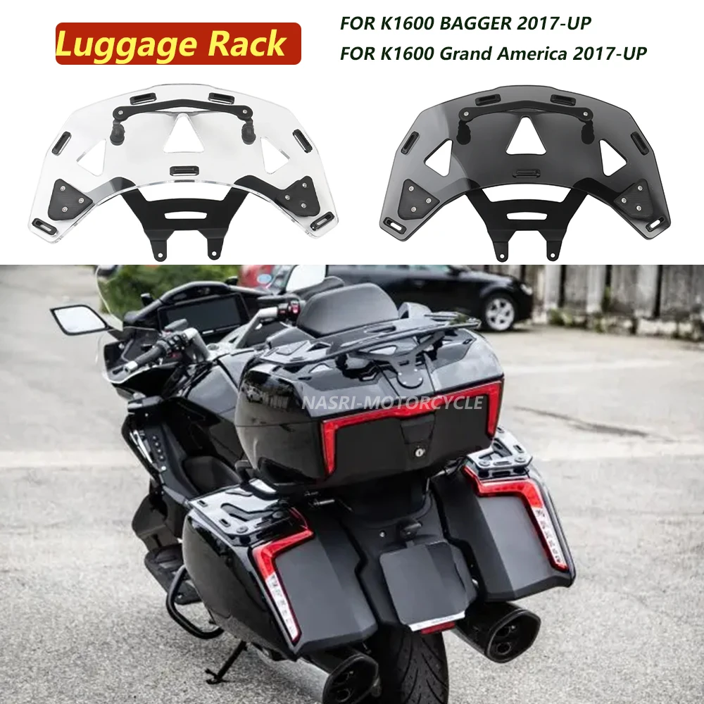 For BMW K1600GA K1600 GRAND AMERICA Motorcycle Accessories Top Case Trunk Rear Luggage Rack Roof Box Support 2017-2024 2023 2022