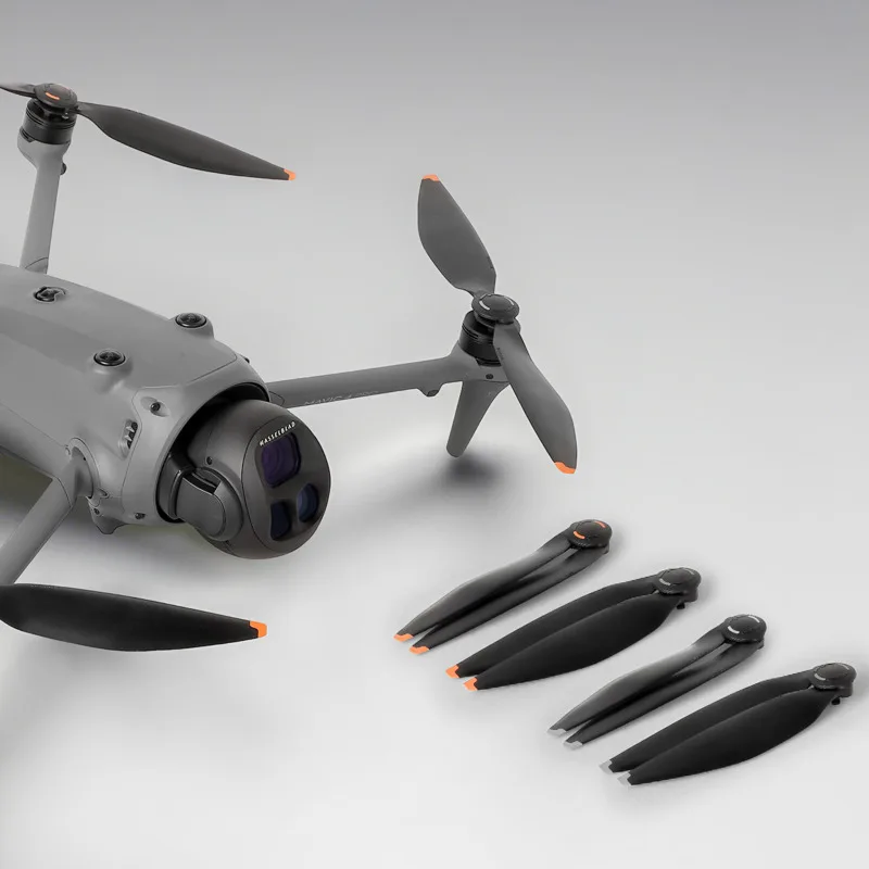 شفرة مراوح منخفضة الضوضاء لـ DJI Mavic 4 Pro شفرات سريعة الإصدار معززة بأجنحة صلبة ملحقات Mavic 4 Pro