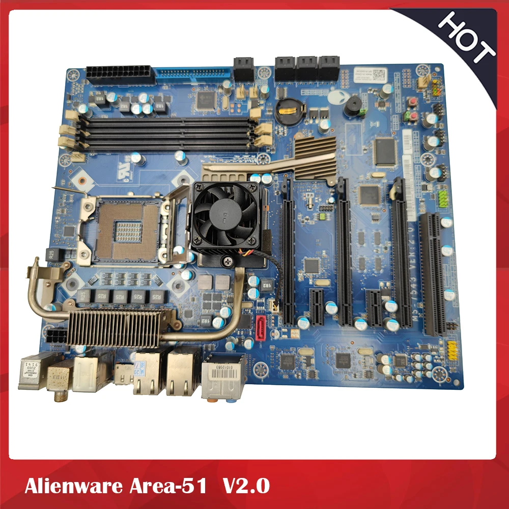 For DELL Alienware Ar 51 MS-7543 0F882G 0XDJ4C LGA1366 X58 VER:2.0 Support 6-core CPU Original Game Board Good Quality