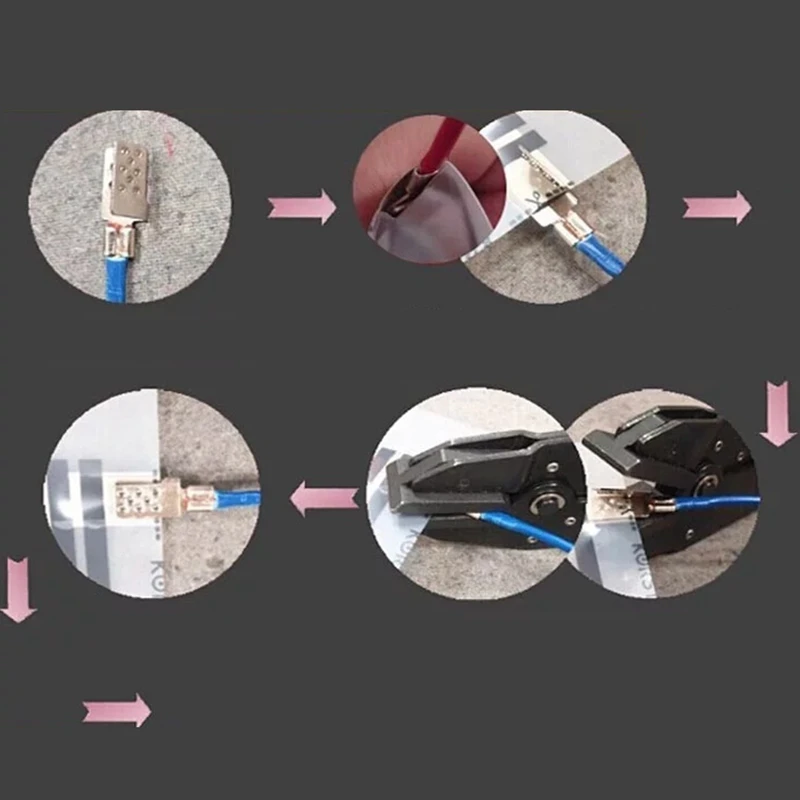 

80Pcs Carbon Thermal Film Clamp Connector, Warm Floor Copper Plated Silver Clip Accessories, Floor Heating Film Clamp-A79M