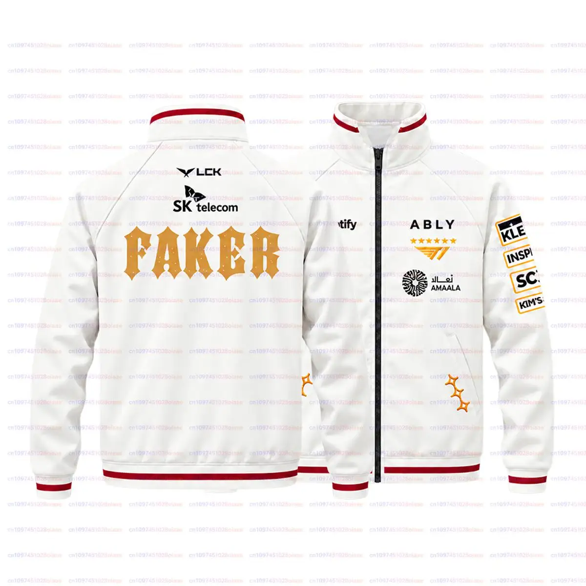 T1 Lck 2026 Esports Jacket Unisex Breathable Stand Collar Casual Outerwear Custom Name Personalized Fan Teamwear Men Women Gifts