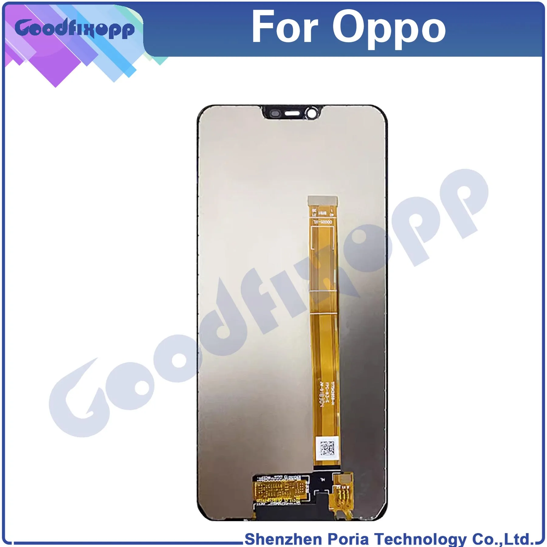 For Oppo A3S A5 A5S AX5S A12E / Realme 2 C1 LCD Display Touch Screen Digitizer Assembly Repair Parts Replacement