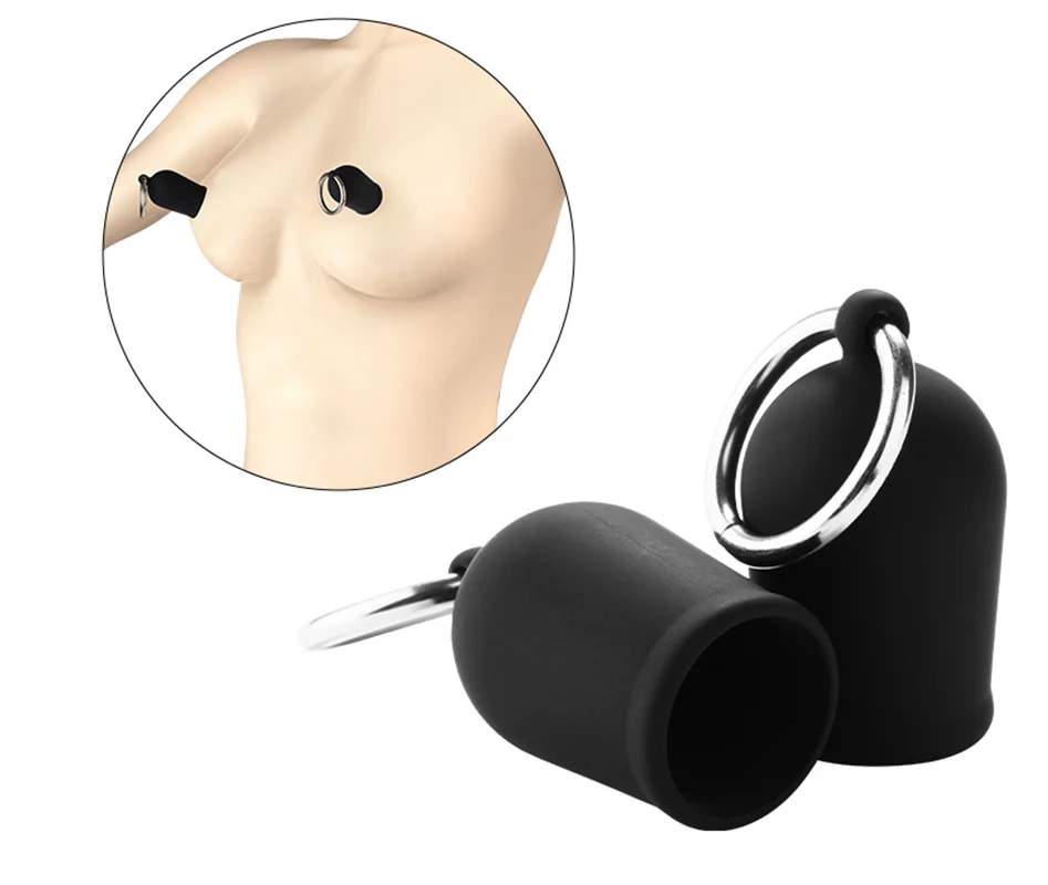 Morsetti per capezzoli Giocattoli sessuali Bdsm Ventosa Tiralatte Ventosa Terapia Pompa per vuoto Seno Bondage Clip Simulatore Enhancer Massaggio