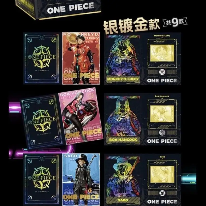 Anime One Piece Portgas D Ace Boa Hancock Roronoa Zoro Amination Collection Card Christmas Birthday Gift Entertainment Toys