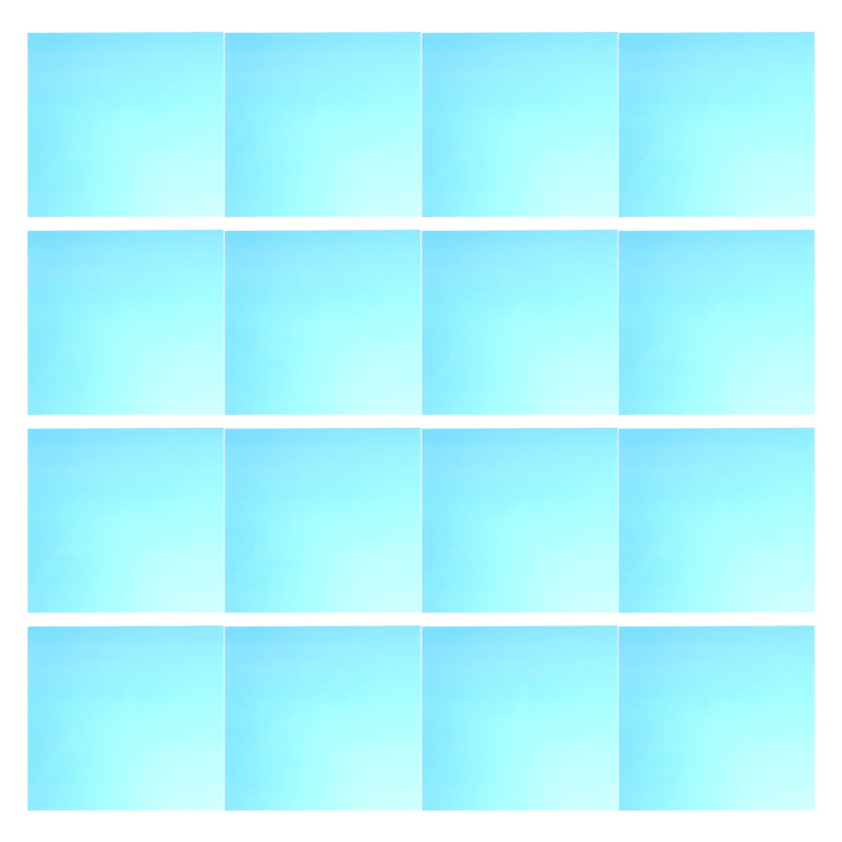 

16Pcs Mirror Surface Wall Stickers DIY Self-Adhesive Mirror Decals Home Bedroom Living Room Decoration 15x15x0.02cm