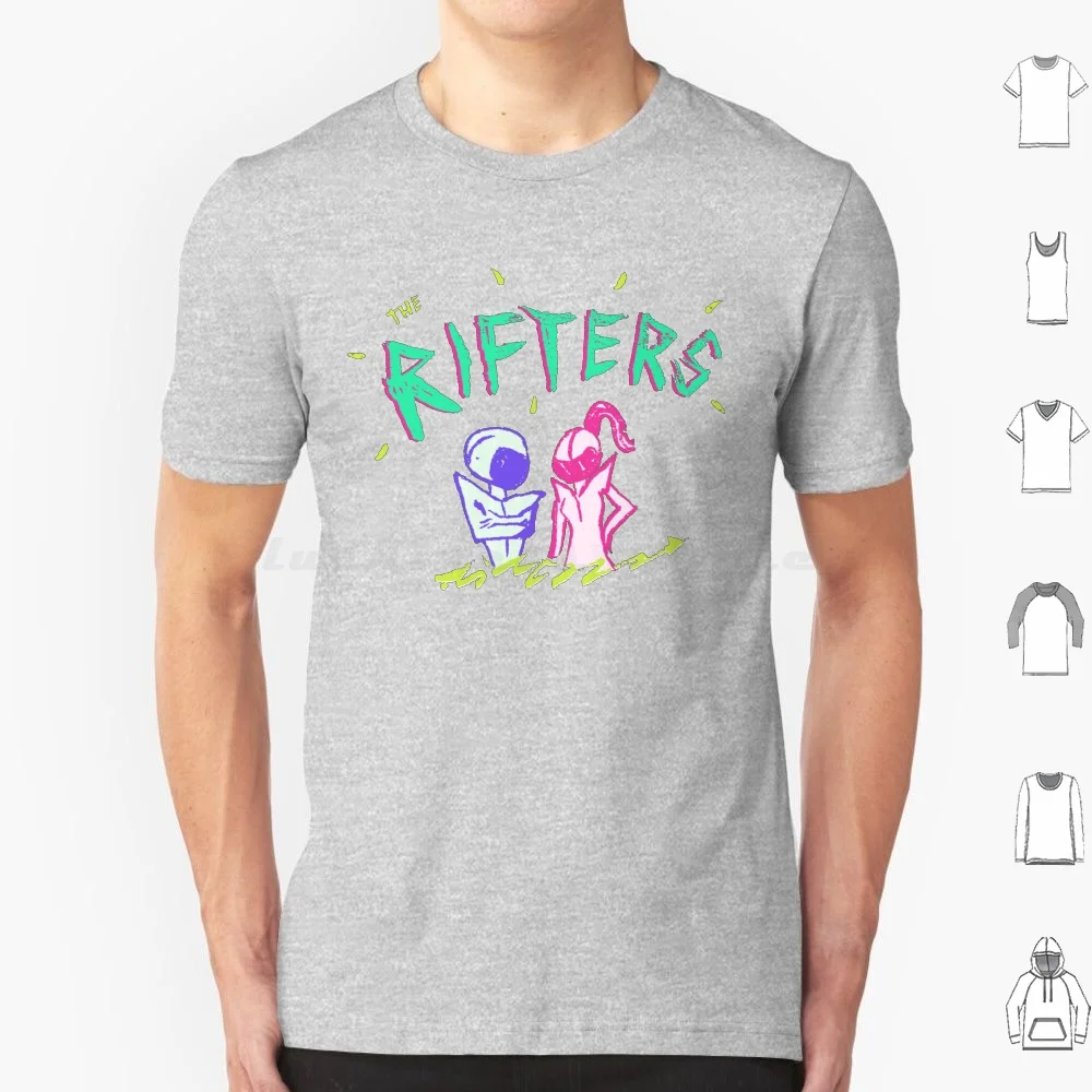 The Rifters T Shirt Cotton Men Women Diy Print Rifters Space Drifters Obscure Band Futuristic Retro Astronaut Shoegaze Cosmos