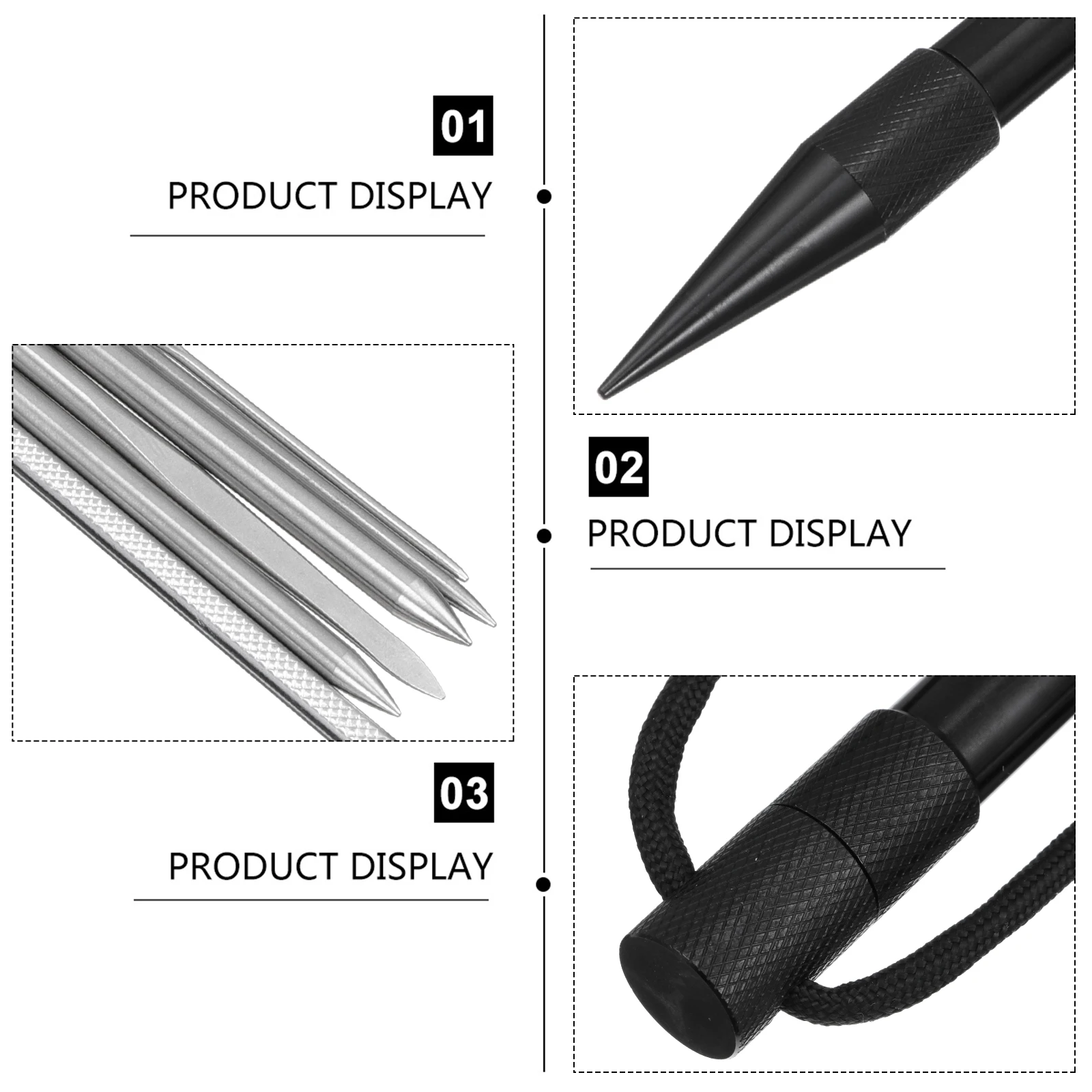 

7pcs Lacing Needles Set Work Stitching Tools Durable Anti-Rust Bracelet Weaving Needles For Diy Cord Laces Strings