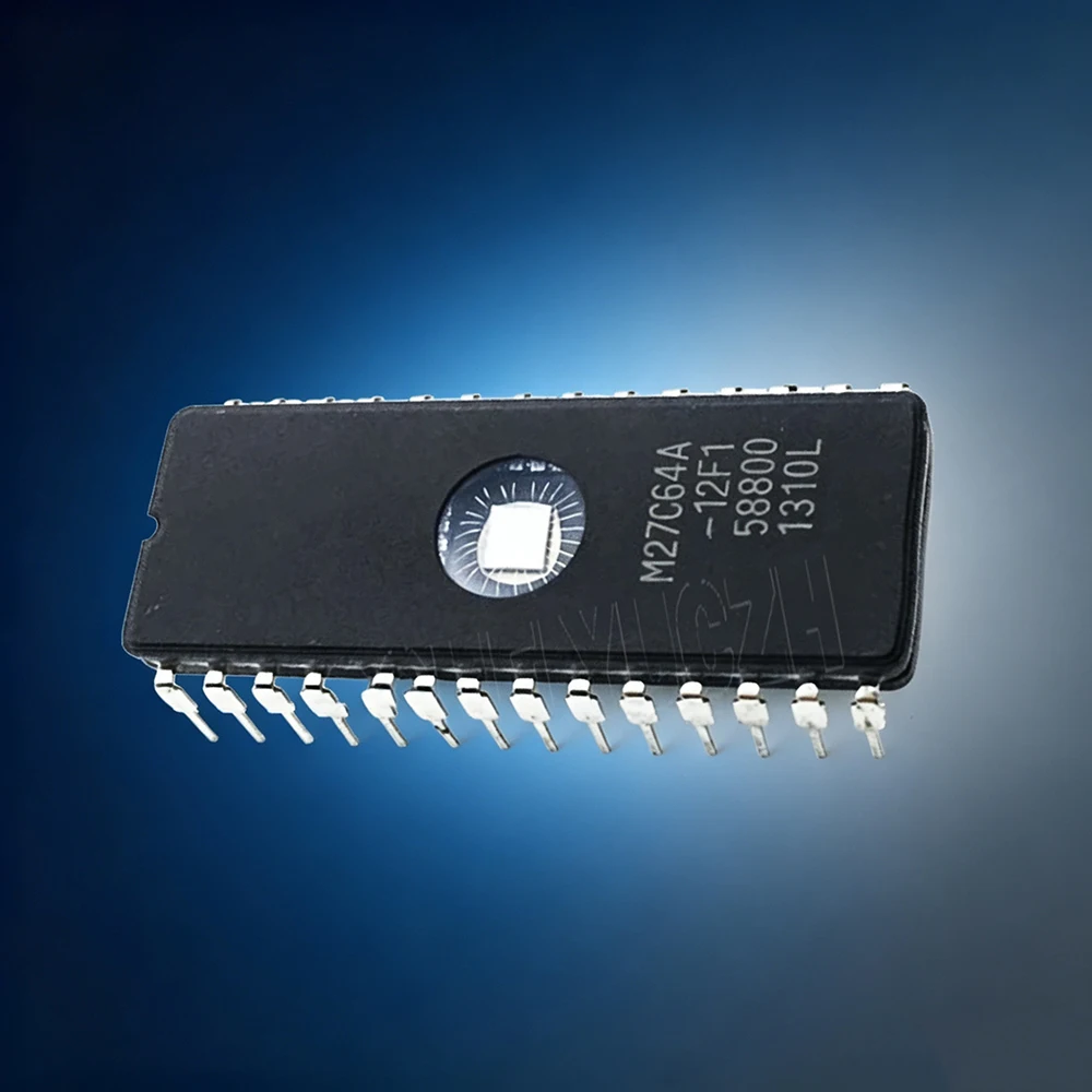 10pcs/lot M27C64 M27C64A-12F1 DIP-28 27C64 M2764 CDIP-28 M27C64A-10F1 DIP28 In Stock