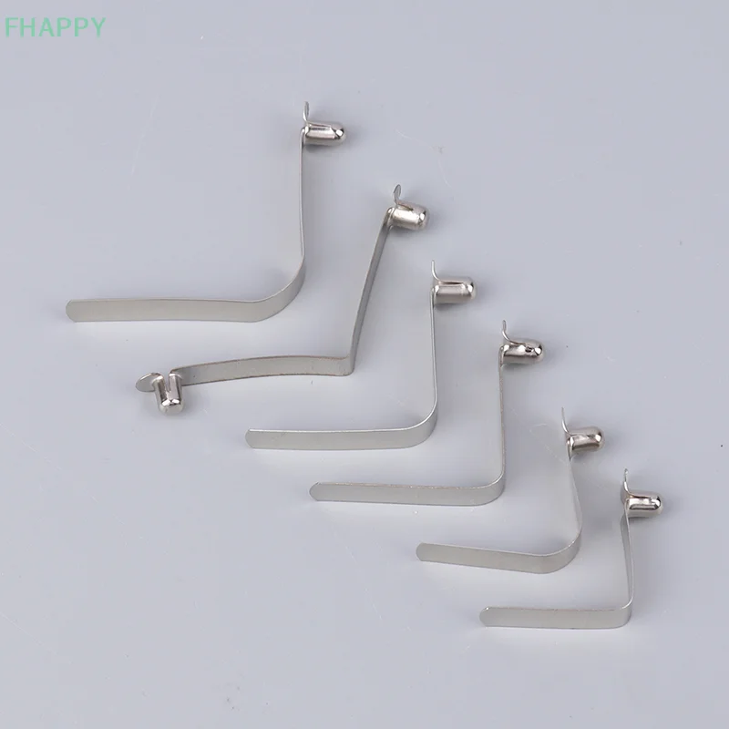 10PCS Pipe Single Button Snap Locking V Type Caravan Steel Kayak Paddle Spring Clip Push Clamp Tent Pole Pin