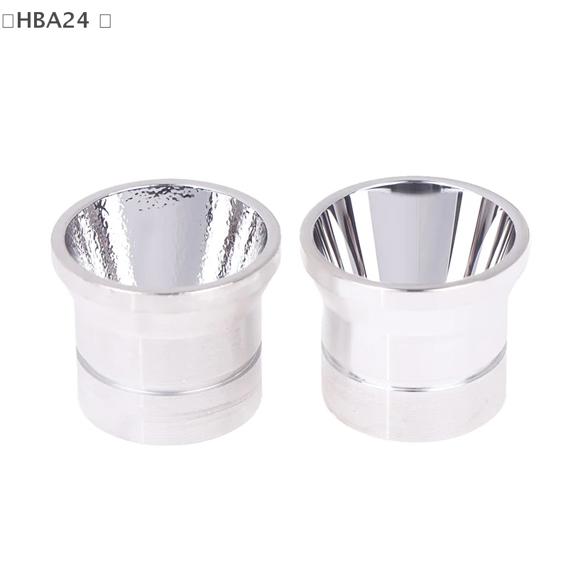 

Aluminum SMO OP Reflector Cup 26.5mm For 6P 9P 501B 502B M5 M6 Flashlight Torch DIY Part Electroplating Lamp Cup DIY