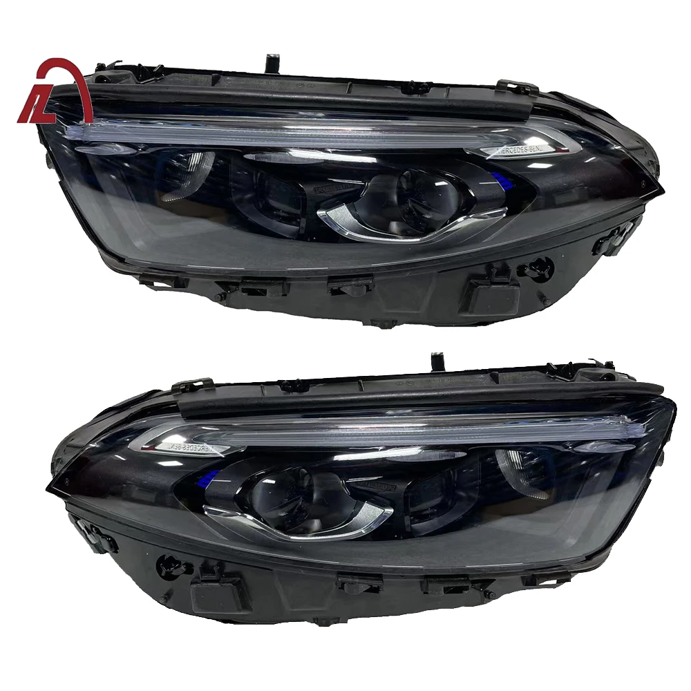 Auto LED headlight for 2024 Mercedes-Benz A-Class W177 LED front headlights A180 A200 A220L A45 original high-end headlights