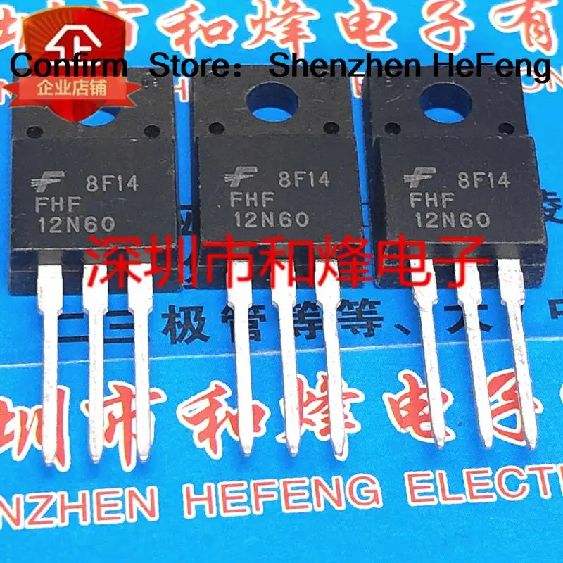 5PCS-10PCS FHF12N60  TO-220F 600V 12A   New And Original On Stock Quiky Shipping