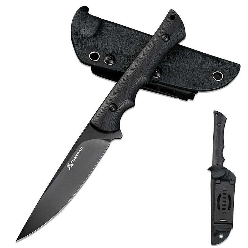 

DC53 Steel Sharp Fixed Knife G10 Handle Shank Tactical Knife Outdoors Fishing Knives Camping Hunting Pocket Knife EDC Tool knife