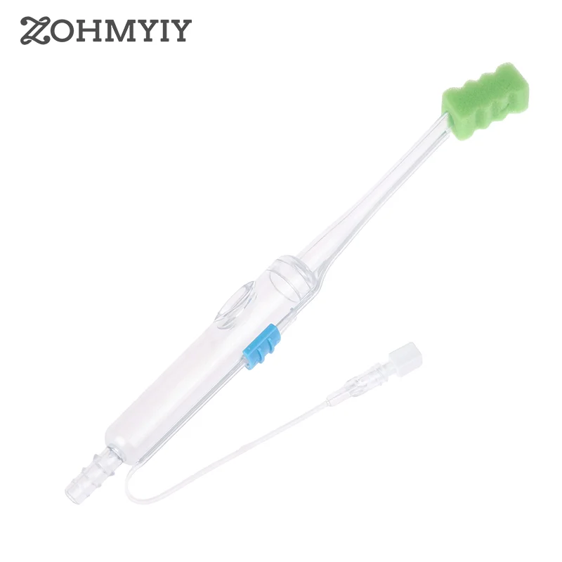 

Flush-Type Oral Care Medical Sponge Toothbrush Sputum Suction Tube Single Use Protection Suction Tube Toothbrush Oral Hygiene